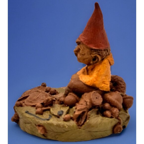 Tom Clark Gnome FREDDY Figurine #55 Turtle Fisherman Fred Astaire w/COA 1983 Vtg - Picture 3 of 7